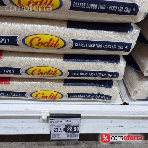 Arroz Branco Codil Plus Tipo 1 - 5kg