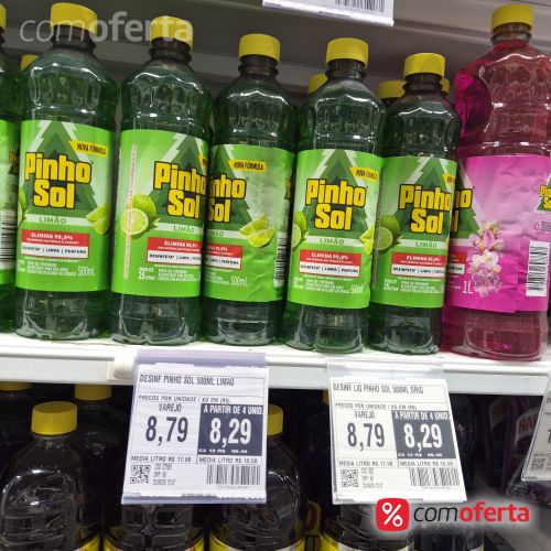 Desinfetante Pinho Sol 500ml