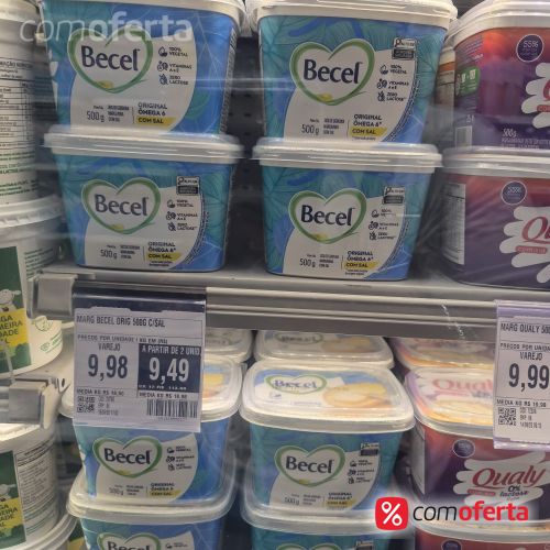 Creme Vegetal Becel com Sal 500g