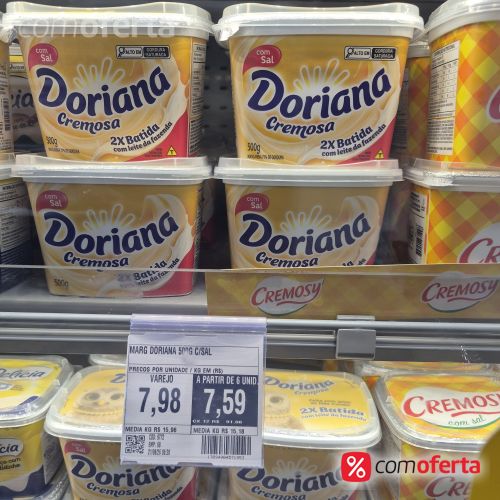 Margarina Doriana 500gr