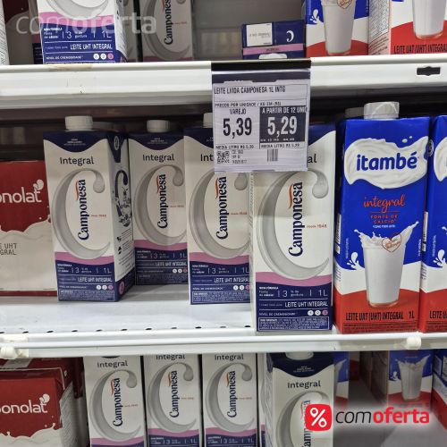Leite Integral Camponesa 1 litro