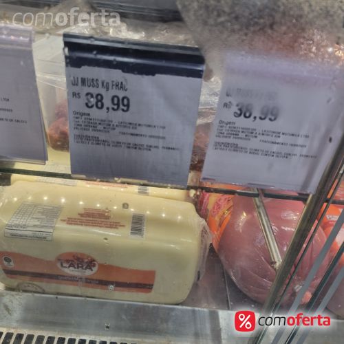 Queijo Mussarela Peça Pedaço Kg