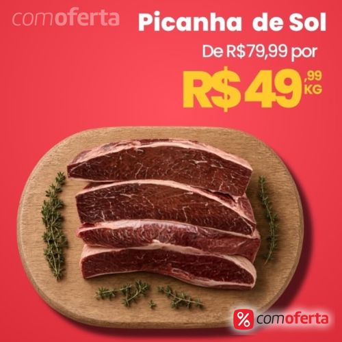 Picanha Bovina de Sol - Kg