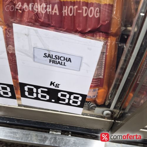 Salsicha Hot Dog Friall Kg