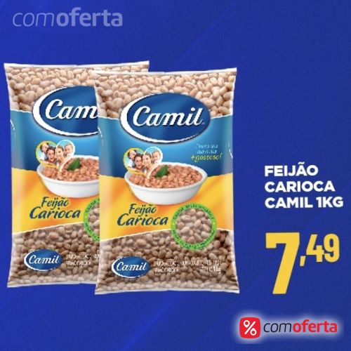 Feijão Carioca Camil 1kg