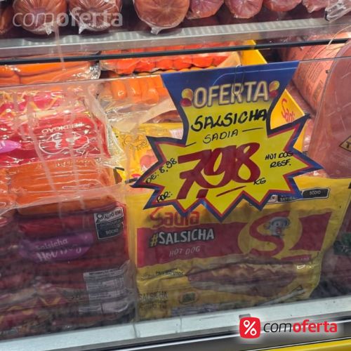 Salsicha Hot Dog Sadia - Kg