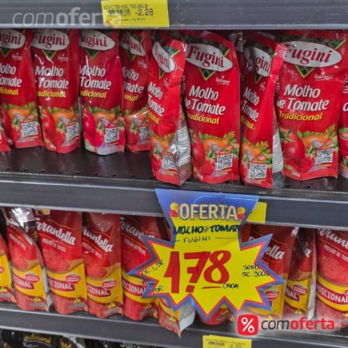 Molho de Tomate Fugini 300g