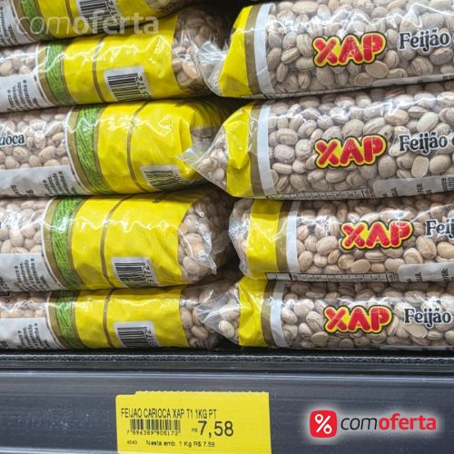 Feijão Carioca Xap 1kg