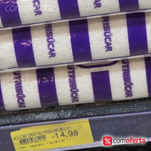 Açúcar Cristal Nutrisúcar 5kg