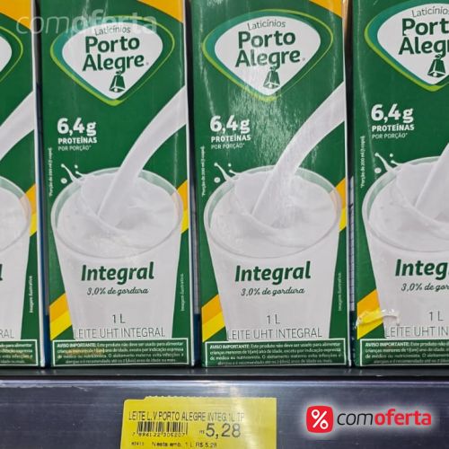 Leite Integral Porto Alegre 1 litro