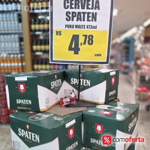 Cerveja Spaten Puro Malte Munich 473ml - Latão