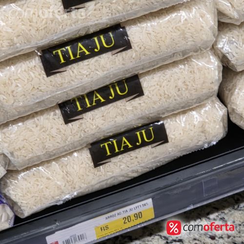Arroz Branco Tia Jú Tipo 1 - 5kg