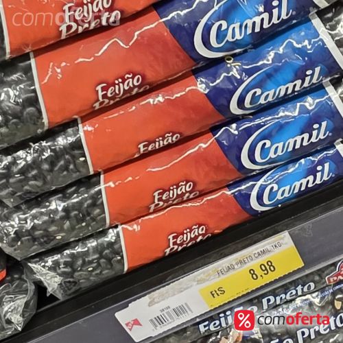 Feijão Preto Camil 1kg