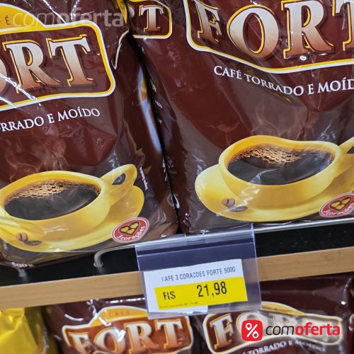 Café 3 Corações Fort - 500g