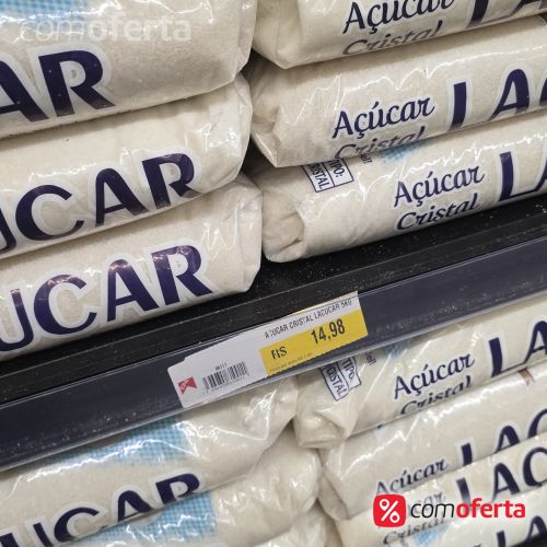 Açúcar Cristal Laçucar 5Kg