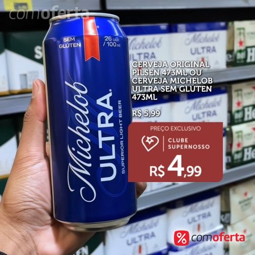 Cerveja Michelob Ultra - 473ml Latão