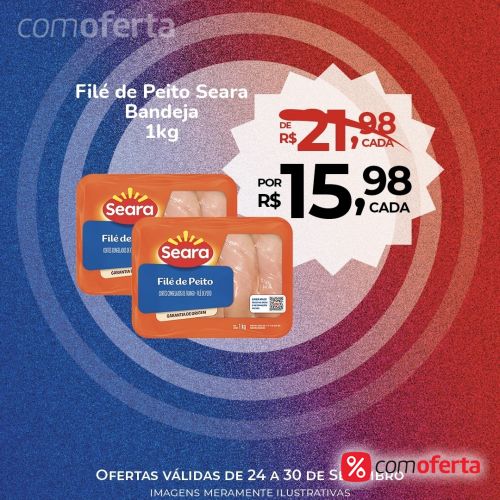 Filezinho de Peito de Frango Seara - 1kg