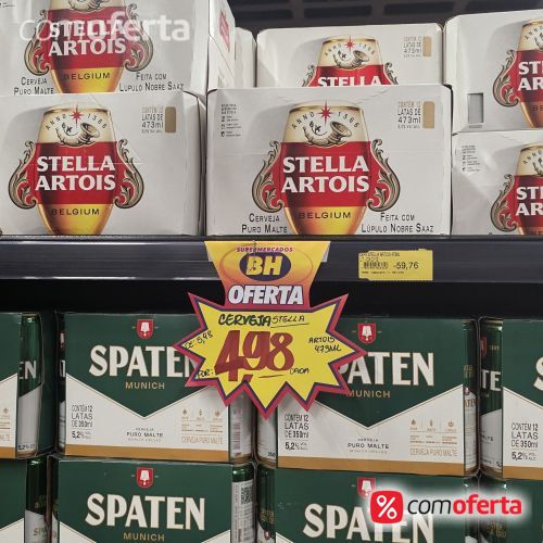 Cerveja Stella Artois 473ml - Latão