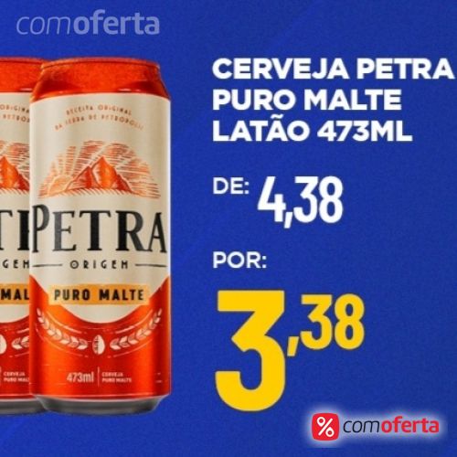 Cerveja Petra Origem Puro Malte 473ml - Latão