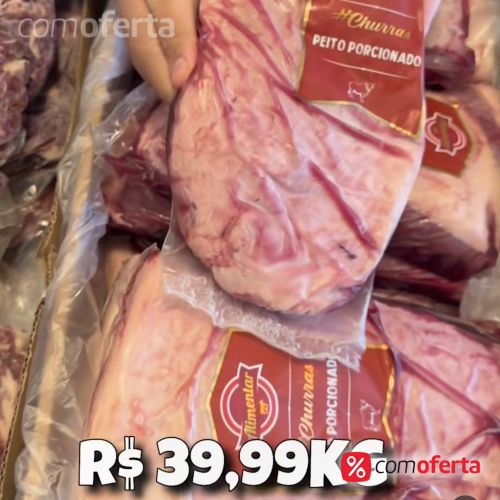 Peito Bovino Porcionado - Kg