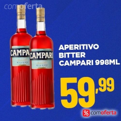 Campari Bitter Garrafa 998ml