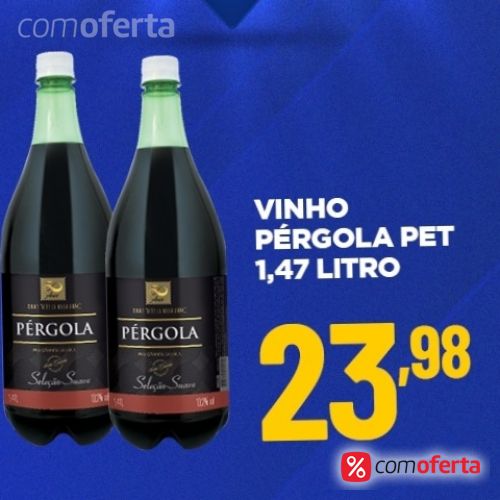 Vinho Pergola Tinto Suave 1,47 Litro
