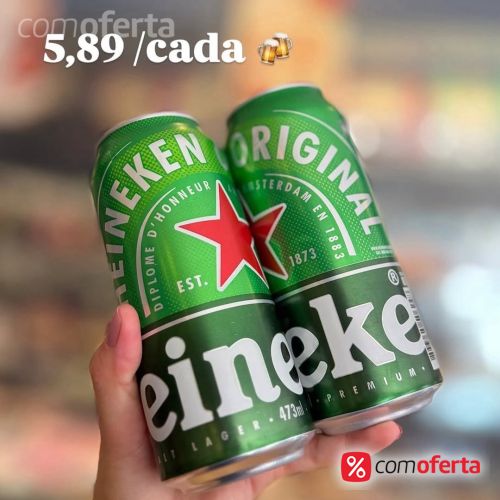 Cerveja Heineken 473ml - Latão