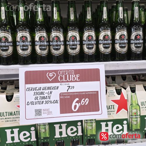 Cerveja Heineken Ultimate sem Glúten 330ml Long Neck