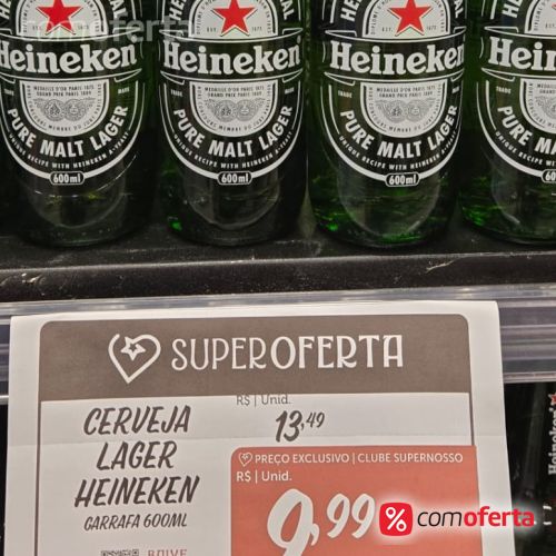 Cerveja Heineken 600ml Garrafa