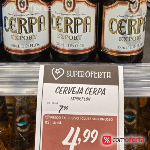 Cerveja Cerpa Long Neck 350ml