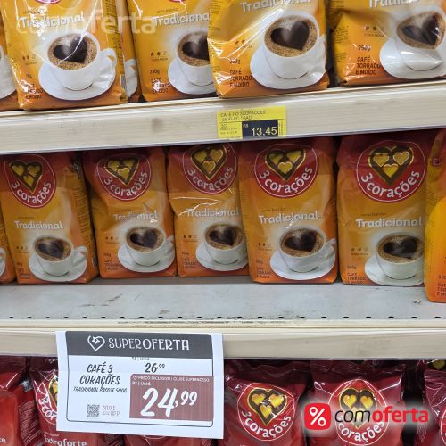 Café 3 Corações 500g