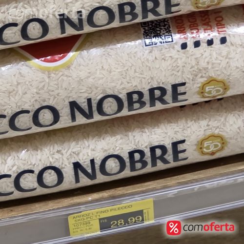 Arroz Branco Pilecco Nobre Tipo 1 - 5kg