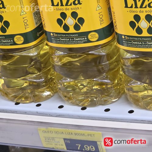 Óleo de Soja Liza 900ml