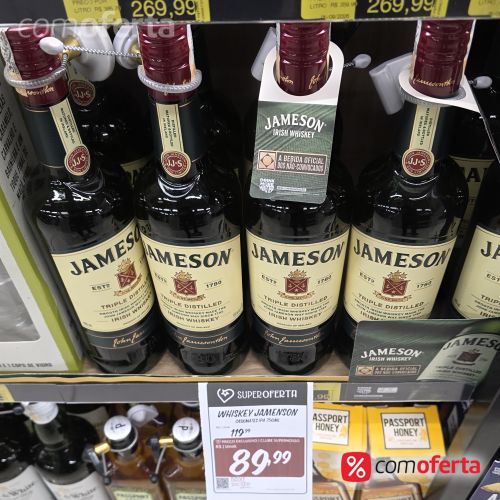 Whisky Irlandês Jameson 8 Anos 750ml