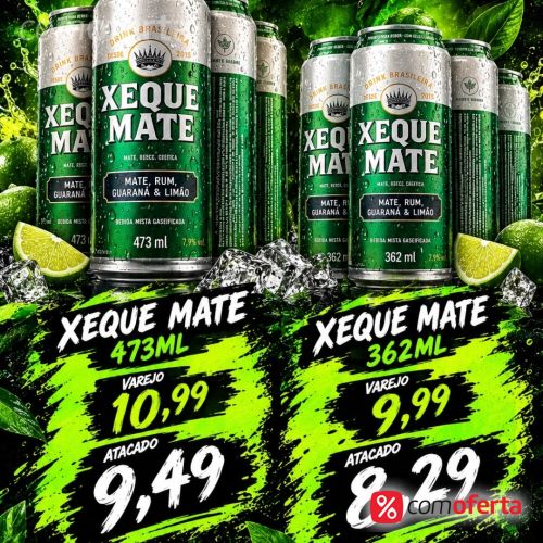 Xeque Mate - Mate e Rum - 473ml Latão