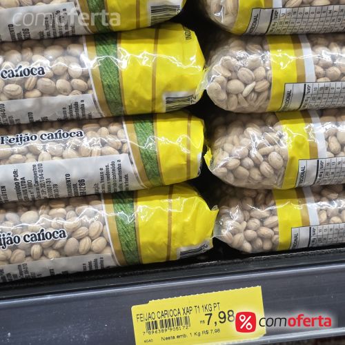 Feijão Carioca Xap 1kg