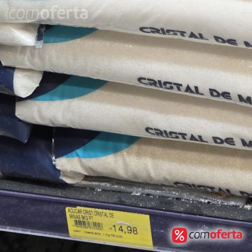 Açúcar Cristal de Minas 5kg