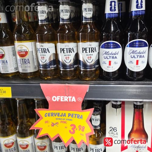 Cerveja Petra Ultra 69k.- 275ml