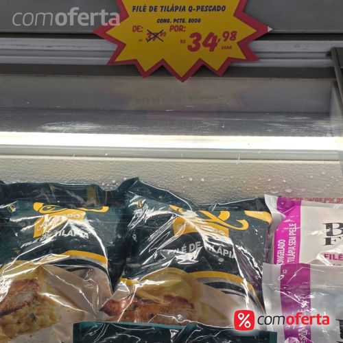 Filé de Tilapia Q-Pescado 800g