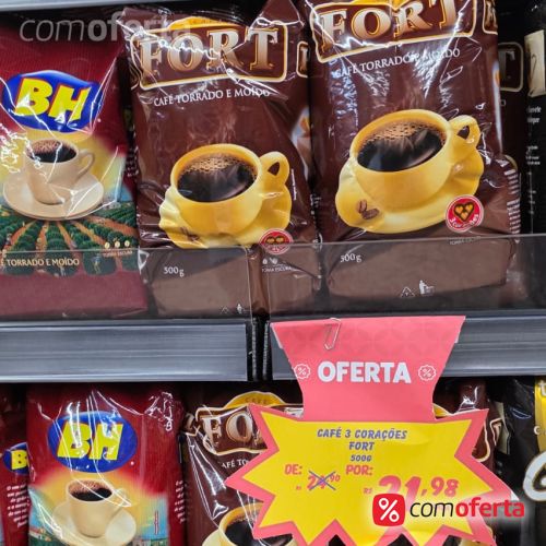 Café 3 Corações Fort - 500g