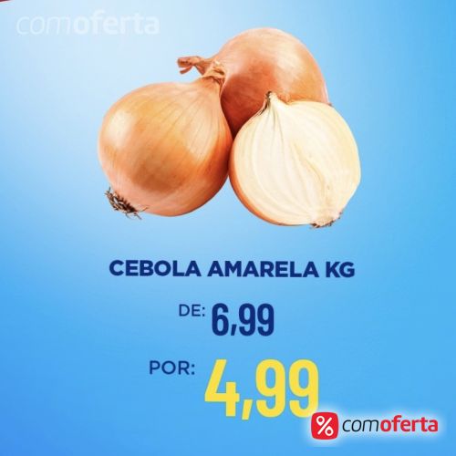Cebola Branca - Amarela - kg