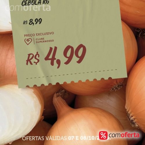 Cebola Branca - Amarela - kg
