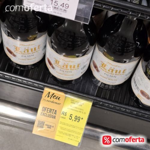 Cerveja Laut Pilsen 600ml