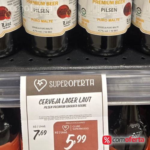 Cerveja Laut Pilsen 600ml
