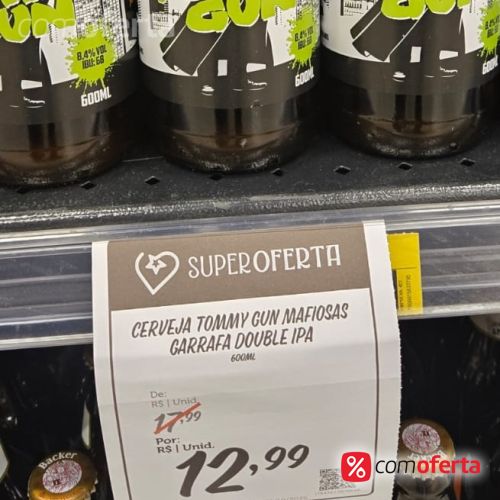 Cerveja Tommy Gun Double Ipa - 600ml