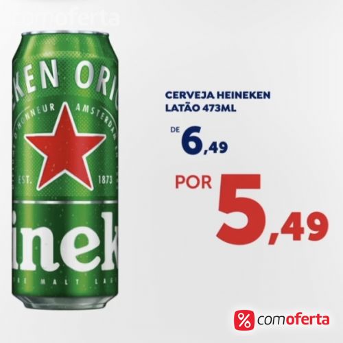 Cerveja Heineken 473ml - Latão