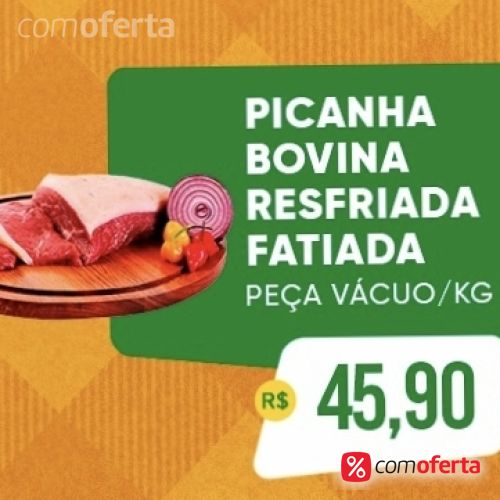 Picanha Bovina Fatiada - Kg