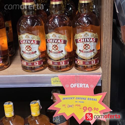Whisky Chivas Regal 12 Anos - 750ml