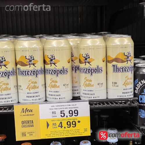 Cerveja Therezópolis Gold 473ml