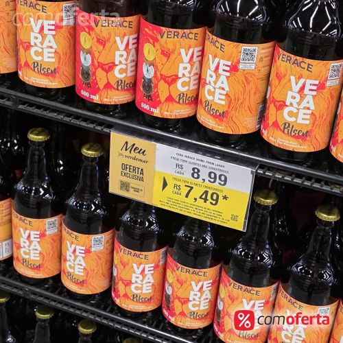 Cerveja Verace Pilsen 600ml